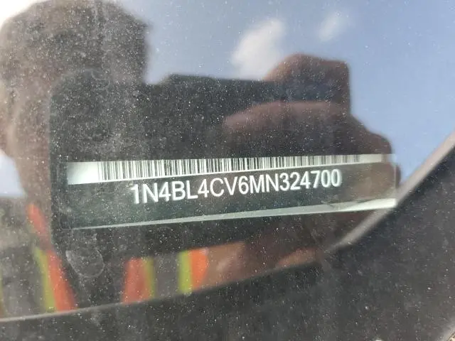 2021 NISSAN ALTIMA SR  