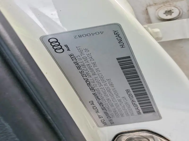 2017 AUDI A3 PREMIUM  