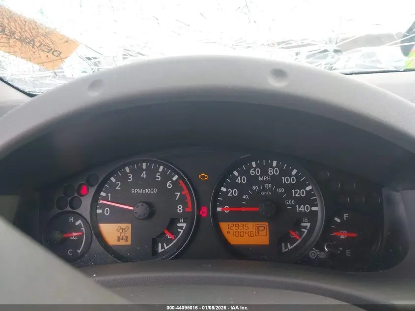 2012 NISSAN FRONTIER S