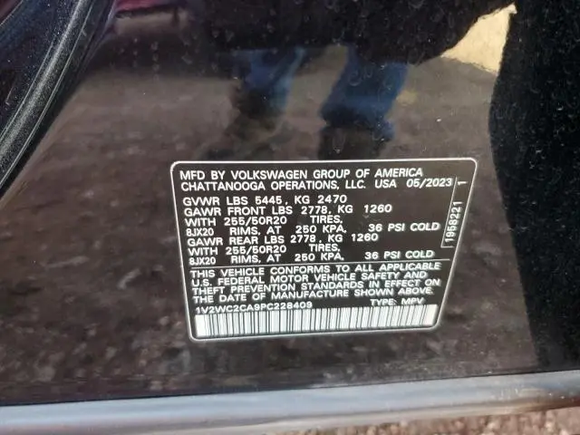 2023 VOLKSWAGEN ATLAS CROSS SPORT SE  