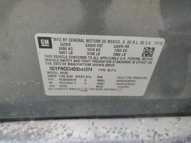 2013 CADILLAC SRX LUXURY COLLECTION  