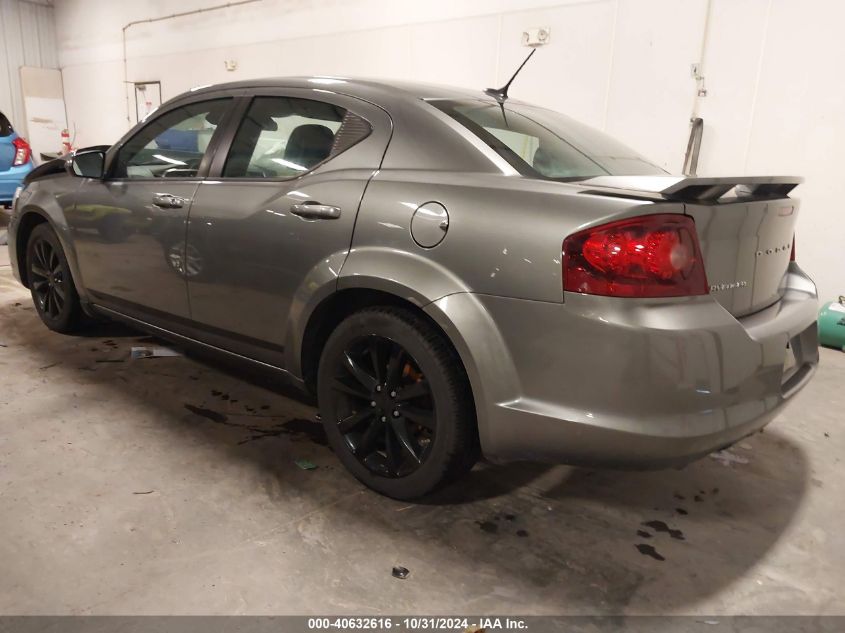 2013 DODGE AVENGER SXT