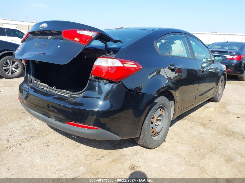 2014 KIA FORTE LX