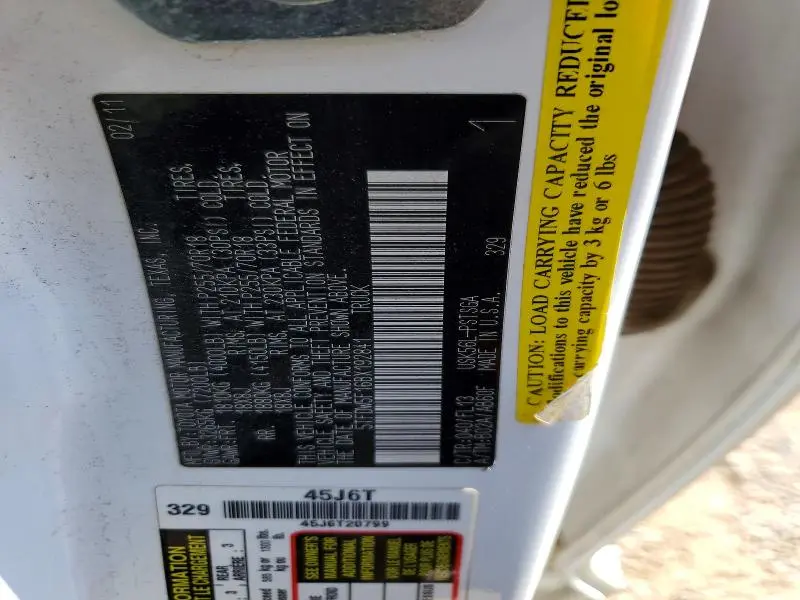 2011 TOYOTA TUNDRA GRADE  