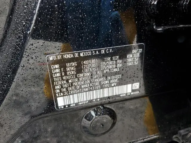 2022 HONDA HR-V SPORT