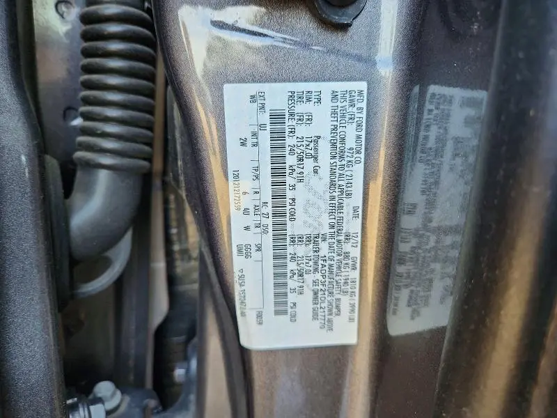 2013 FORD FOCUS SE  