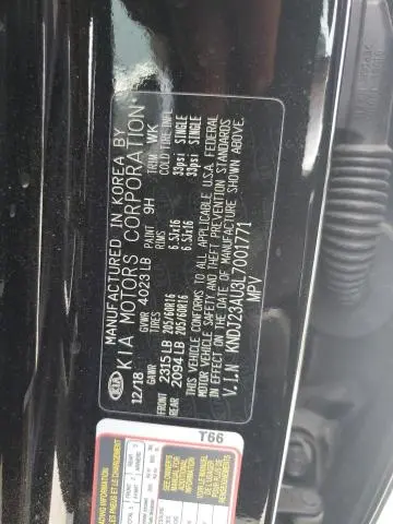 2020 KIA SOUL LX  