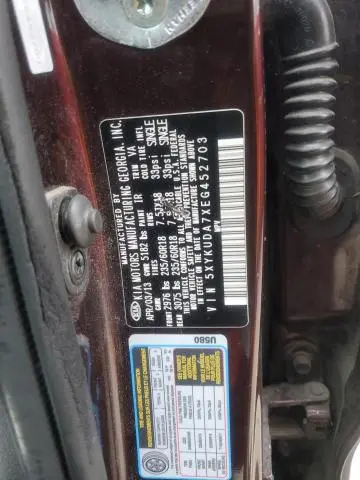 2014 KIA SORENTO EX  