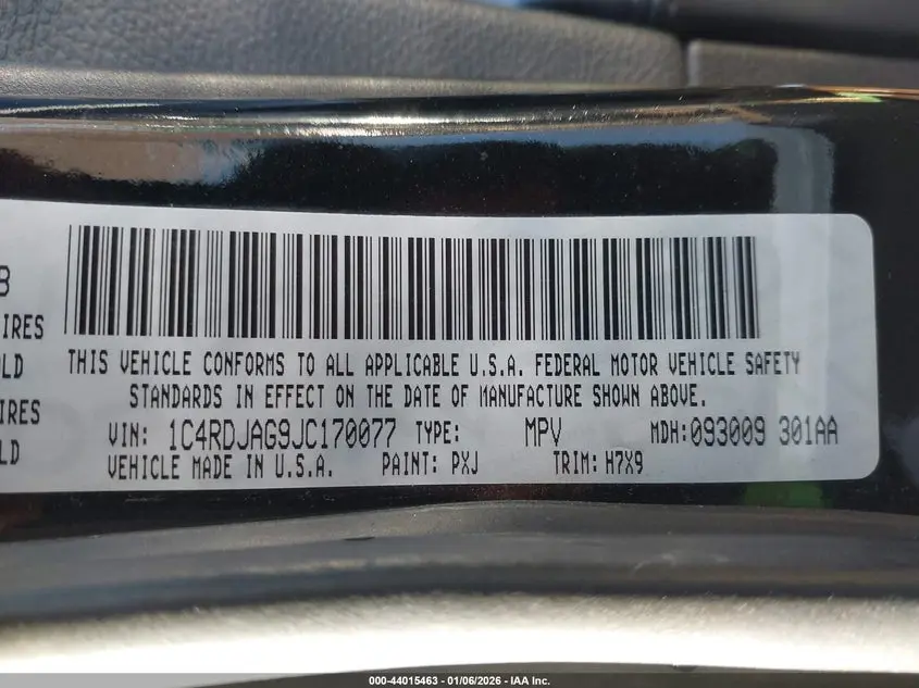 2018 DODGE DURANGO SXT AWD