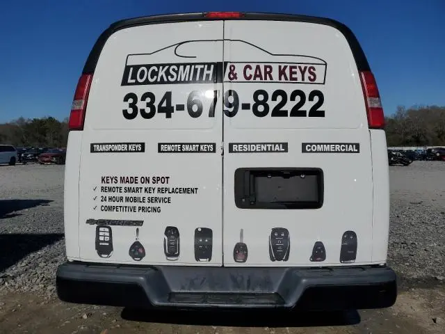 2018 CHEVROLET EXPRESS G2500   