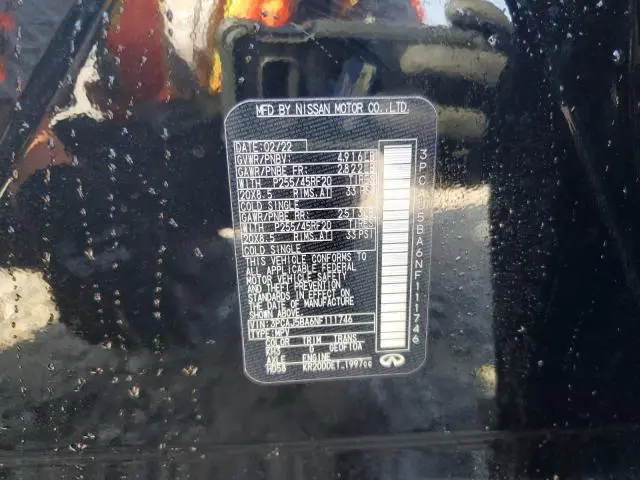 2022 INFINITI QX50 LUXE  