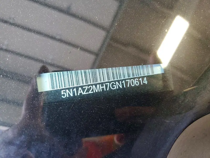 2016 NISSAN MURANO PLATINUM  