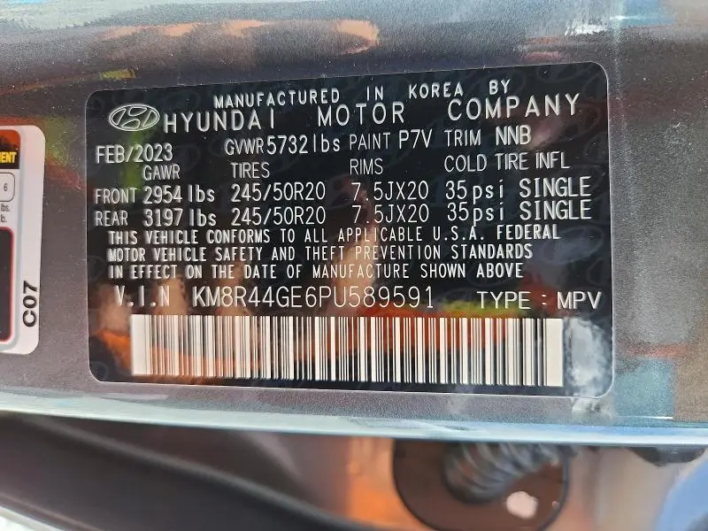 2023 HYUNDAI PALISADE SEL PREMIUM  