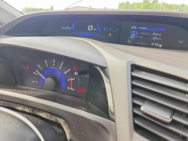 2012 HONDA CIVIC LX  