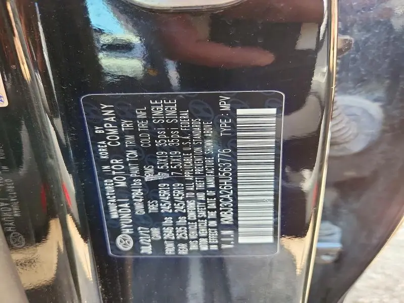 2017 HYUNDAI TUCSON LIMITED  
