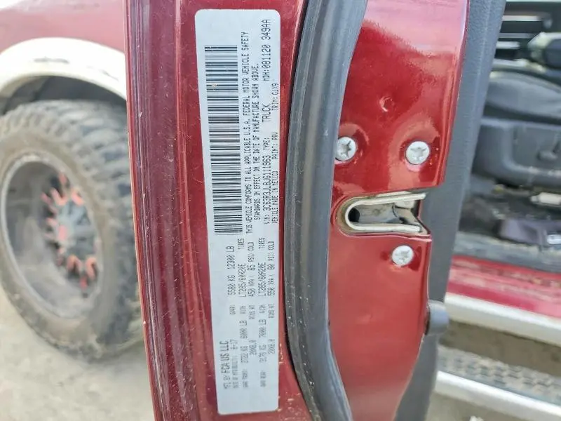 2018 RAM 3500 LARAMIE  