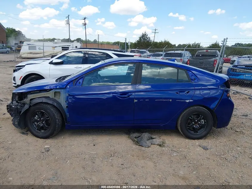 2019 HYUNDAI IONIQ HYBRID BLUE