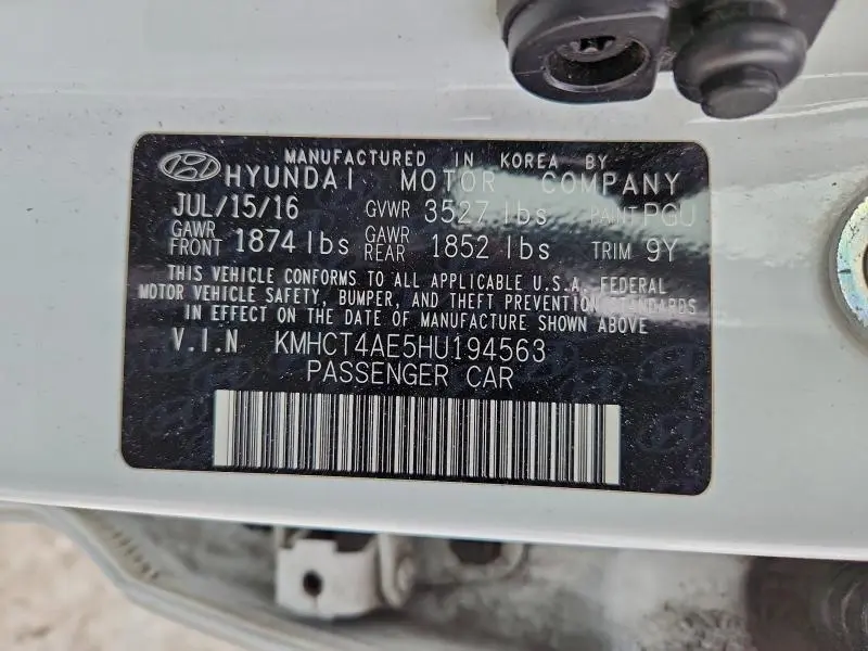 2017 HYUNDAI ACCENT SE  