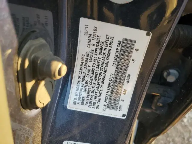 2011 HONDA CIVIC VP  