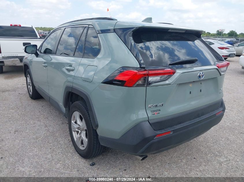 2021 TOYOTA RAV4 HYBRID XLE