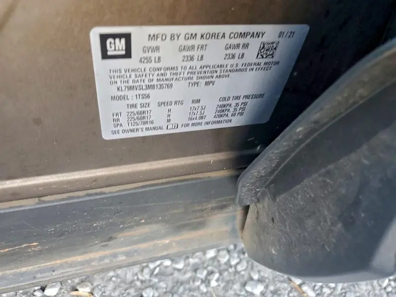 2021 CHEVROLET TRAILBLAZER ACTIV  