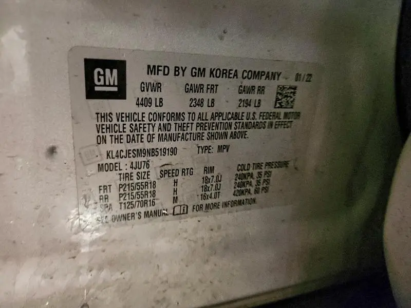 2022 BUICK ENCORE PREFERRED  