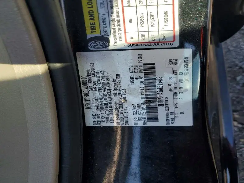 2010 FORD FUSION SE  