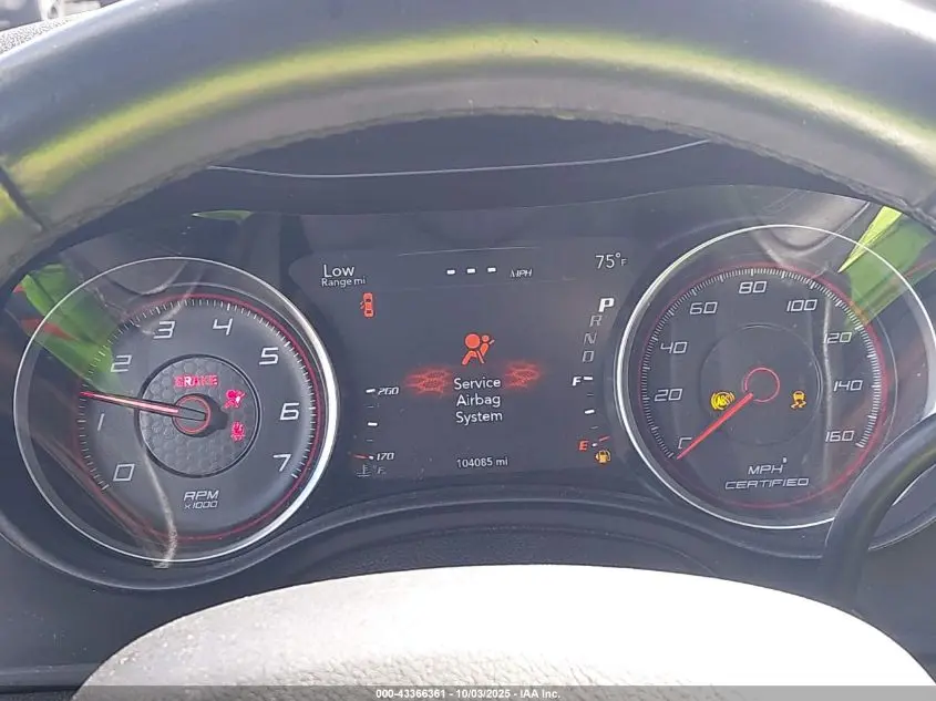 2018 DODGE CHARGER POLICE AWD