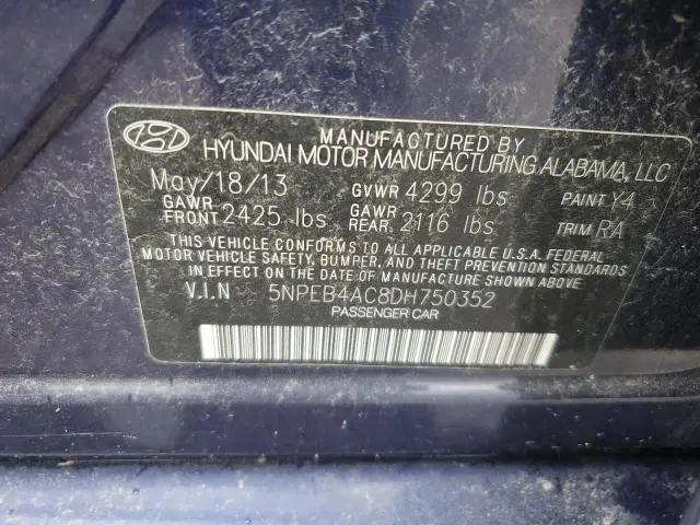 2013 HYUNDAI SONATA GLS  