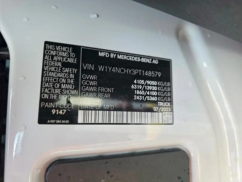 2023 MERCEDES-BENZ SPRINTER 2500  