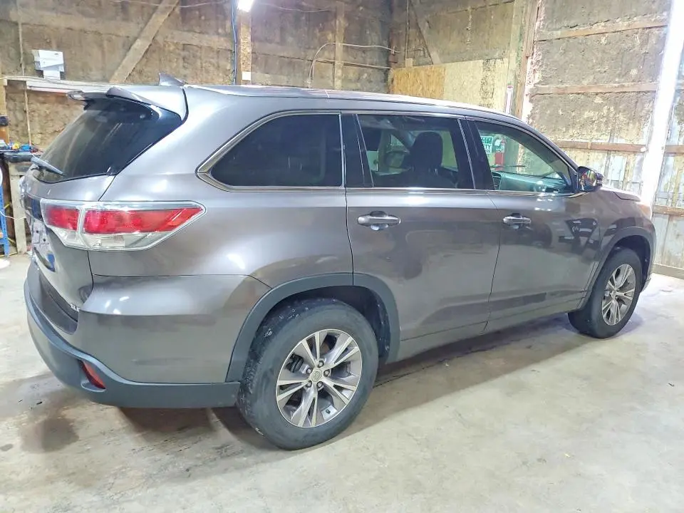 2015 TOYOTA HIGHLANDER XLE  