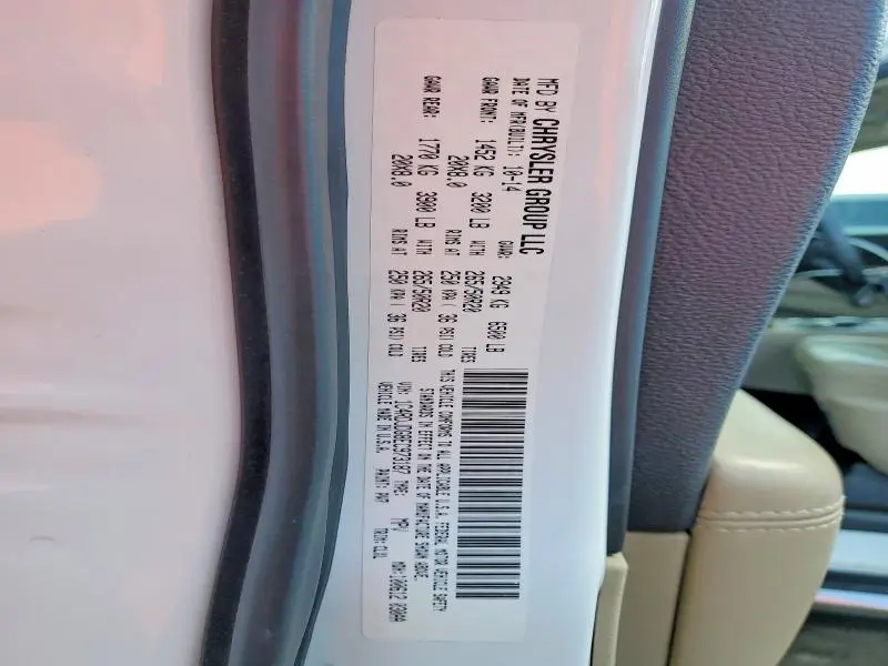 2014 DODGE DURANGO LIMITED  