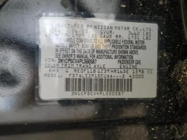 2023 NISSAN KICKS SV  
