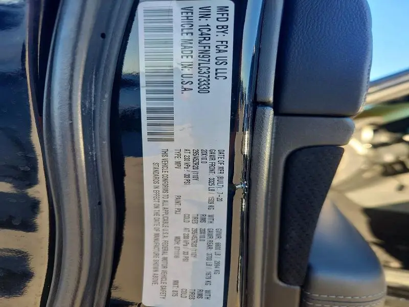 2020 JEEP GRAND CHEROKEE TRACKHAWK  