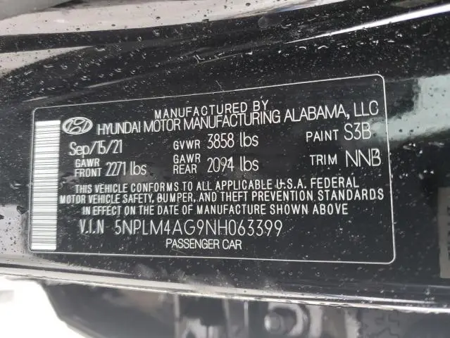 2022 HYUNDAI ELANTRA SEL  