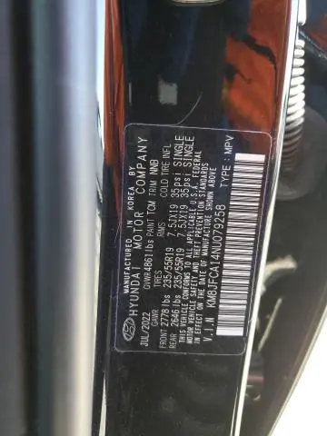 2022 HYUNDAI TUCSON SEL CONVENIENCE