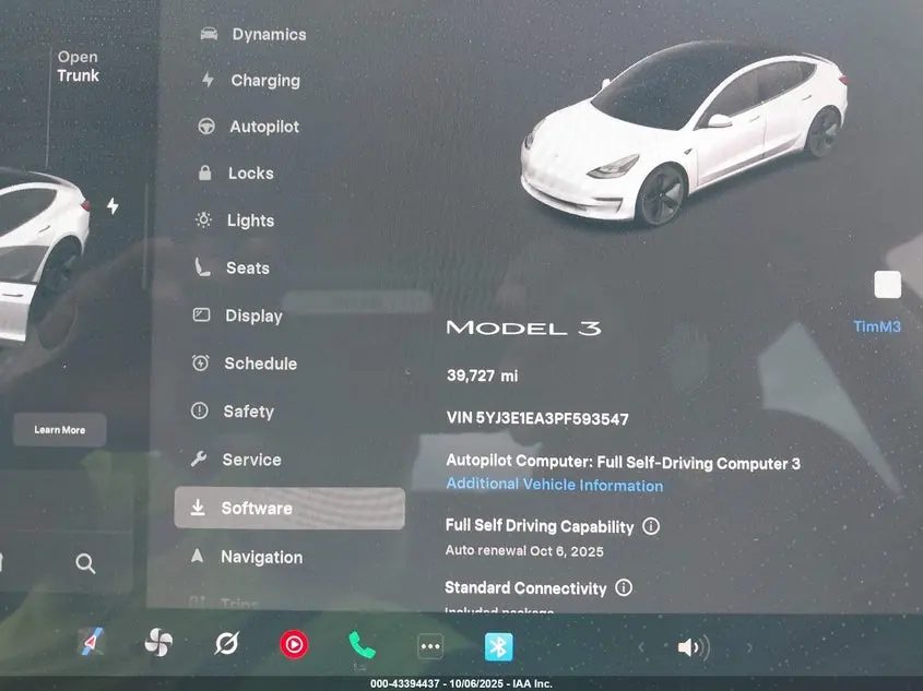 2023 TESLA MODEL 3 REAR-WHEEL DRIVE