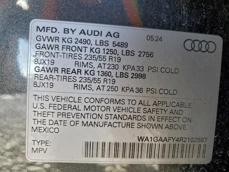 2024 AUDI Q5 PREMIUM 45  