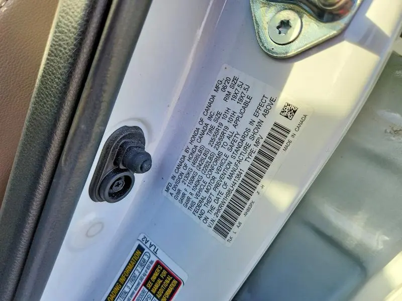 2020 HONDA CR-V TOURING  