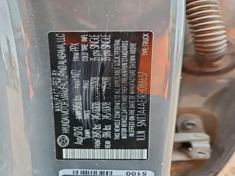 2024 HYUNDAI SANTA CRUZ SE  