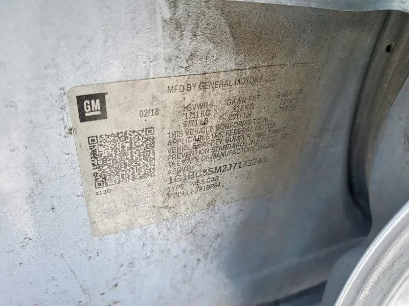 2018 CHEVROLET CRUZE LS  