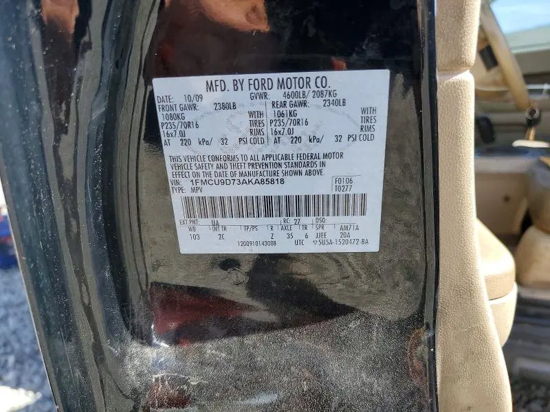 2010 FORD ESCAPE XLT  