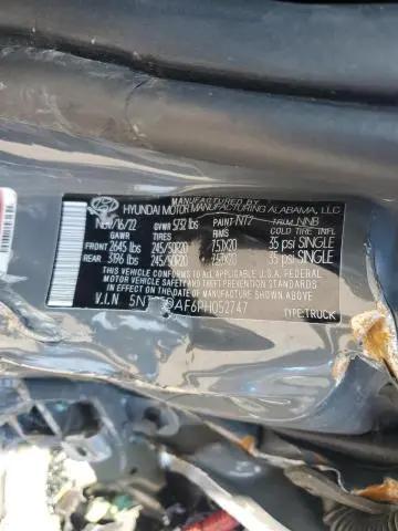 2023 HYUNDAI SANTA CRUZ LIMITED  