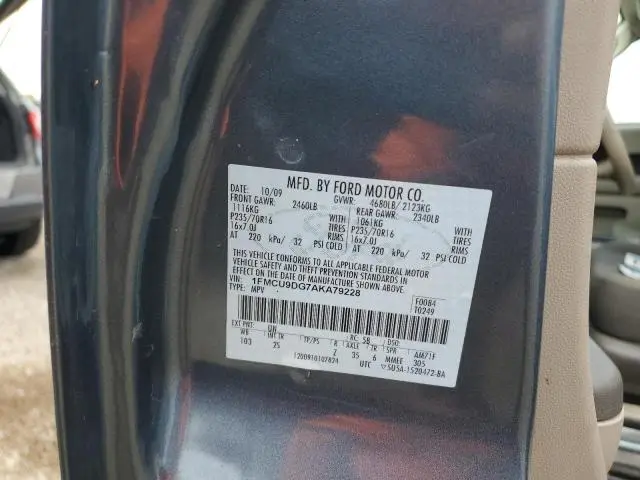 2010 FORD ESCAPE XLT  