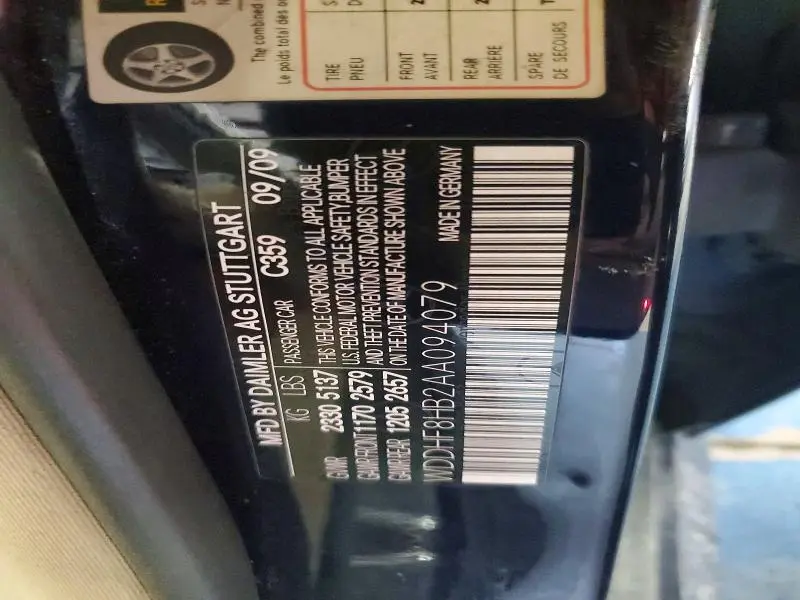 2010 MERCEDES-BENZ E 350 4MATIC  