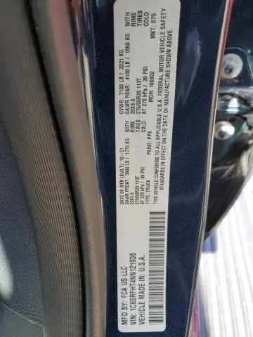 2022 RAM 1500 LIMITED  