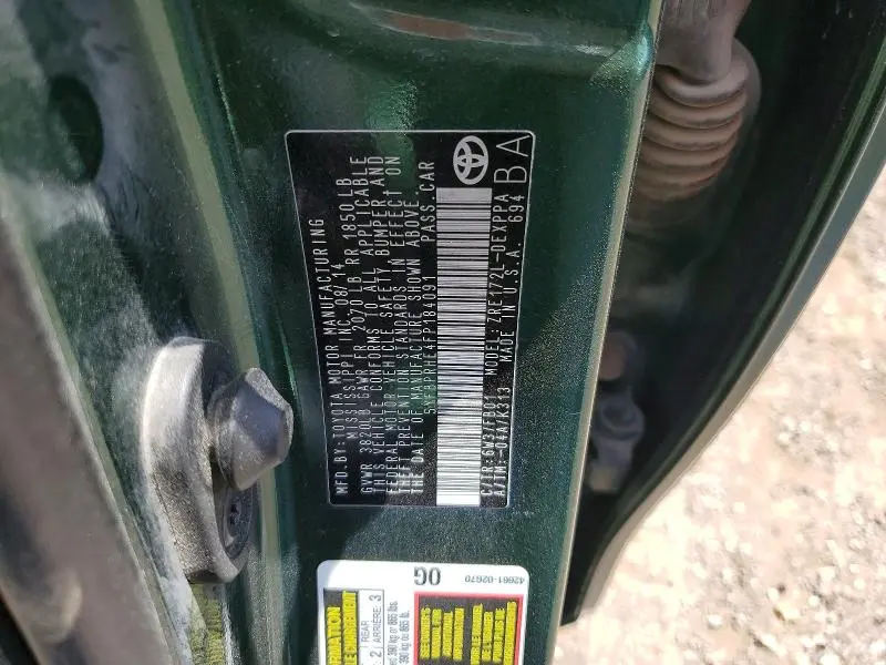 2015 TOYOTA COROLLA LE ECO PLUS  