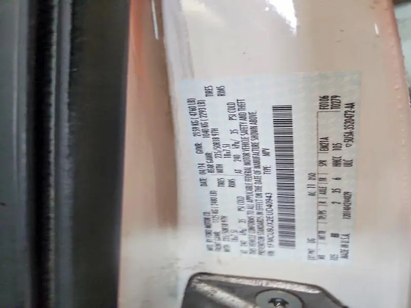 2014 FORD ESCAPE TITANIUM  