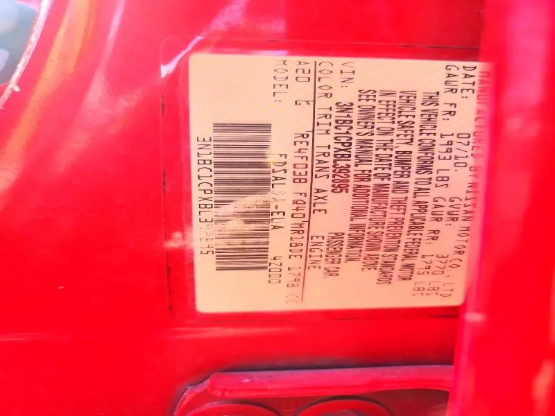 2011 NISSAN VERSA 1.8 S  
