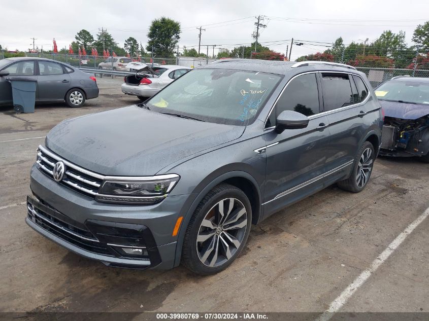 2020 VOLKSWAGEN TIGUAN 2.0T SEL PREMIUM R-LINE